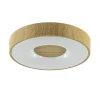 Straluma Plafondlamp Coin 38 hout + remote CCT> Plafondlampen|Plafonnières