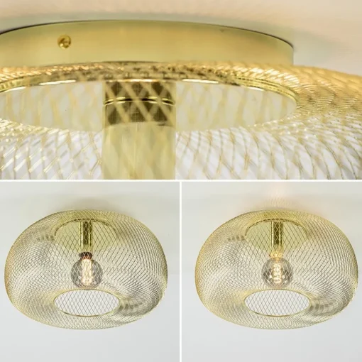 Straluma Plafondlamp Honey 50 goud> Plafondlampen|Draadlampen