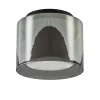 Straluma Plafondlamp Ice 23cm zwart/smoke IP44> Keukenverlichting|Badkamerverlichting