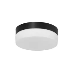 Straluma Plafondlamp Ikaro zwart 18cm 3-step dim> Plafondlampen|Plafonnières