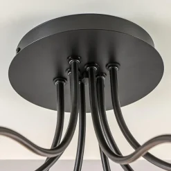 Straluma Plafondlamp Kraken klein 8-armen zwart></noscript> Plafondlampen|Klassieke Verlichting