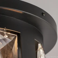 Straluma Plafondlamp Kristall Black met pegels></noscript> Slaapkamerlampen|Keukenverlichting