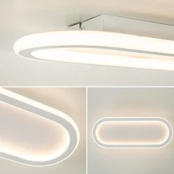 Straluma Plafondlamp Lois 40 wit 3-switch dim><noscript><img width=