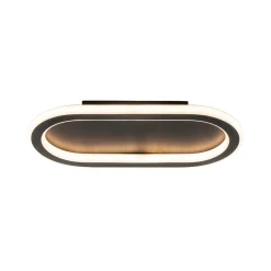 Straluma Plafondlamp Lois 30 zwart 3-switch dim.> Plafondlampen|Wandlampen