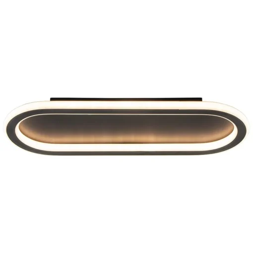 Straluma Plafondlamp Lois 40 zwart 3-switch dim> Plafondlampen|Wandlampen