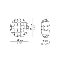 Straluma Plafondlamp Mida multicolor 53 cm><noscript><img width=
