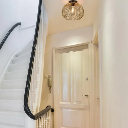 Straluma Plafondlamp Nest matgoud/zwart> Plafondlampen|Decoratieve Verlichting