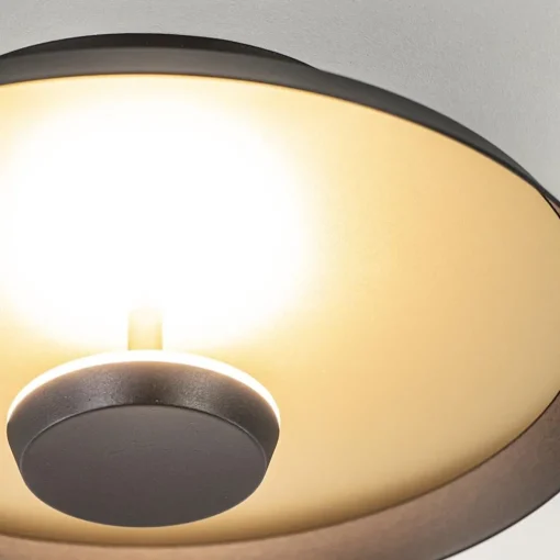 Straluma Plafondlamp Oro 25cm zwart/goud> Plafondlampen|Plafonnières