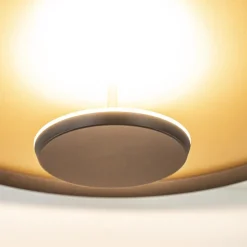 Straluma Plafondlamp Oro 45cm zwart/matgoud></noscript> Plafondlampen|Plafonnières