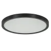 Straluma Plafondlamp Piatto 30 zwart + bew.sensor> Plafondlampen|Plafonnières