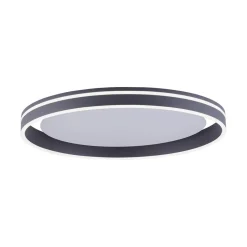 Straluma Plafondlamp Q-Vito 59 zwart smart+remote> Plafondlampen|Smart lampen