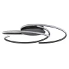 Straluma Plafondlamp Reverso zwart 3-switchdim> Plafondlampen|Plafonnières