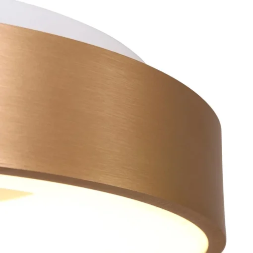 Straluma Plafondlamp Ringlede 30cm matgoud> Plafondlampen|Plafonnières