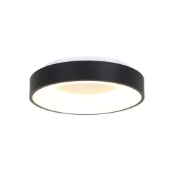 Straluma Plafondlamp Ringlede zwart> Plafondlampen|Plafonnières
