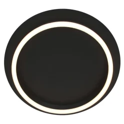 Straluma Plafondlamp Ringlux zwart> Plafondlampen|Plafonnières