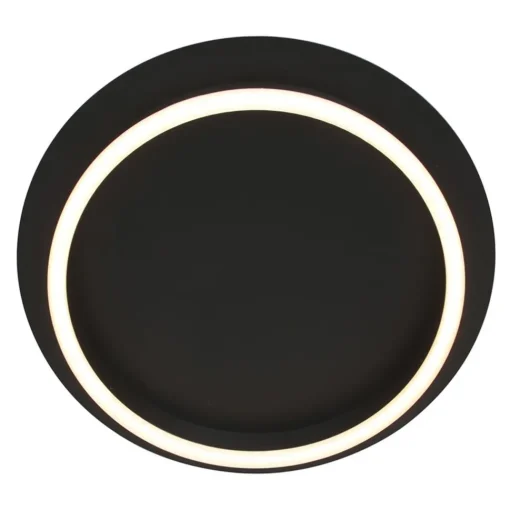 Straluma Plafondlamp Ringlux zwart> Plafondlampen|Plafonnières
