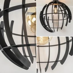 Straluma Plafondlamp Terra 60cm zwart><noscript><img width=