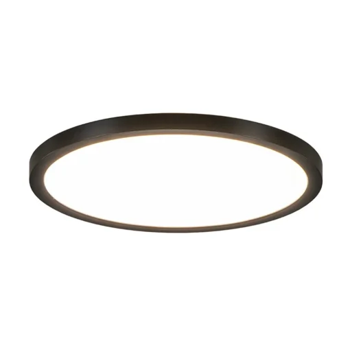 Straluma Plafondlamp Tuco 25cm zwart> Plafondlampen|Plafonnières