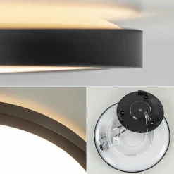 Straluma Plafondlamp Tuco 25cm zwart></noscript> Plafondlampen|Plafonnières