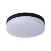 Straluma Plafondlamp zwart IP44 + bewegingssensor> Plafondlampen|Plafonnières