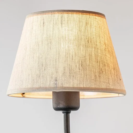 Straluma Plafondlamp zwart met beige kapjes> Keukenverlichting|Eetkamerverlichting