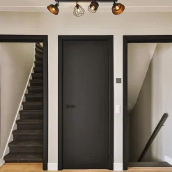 Straluma Plafondlamp zwart met verschillende kappen></noscript> Tienerkamerlampen|Plafondlampen