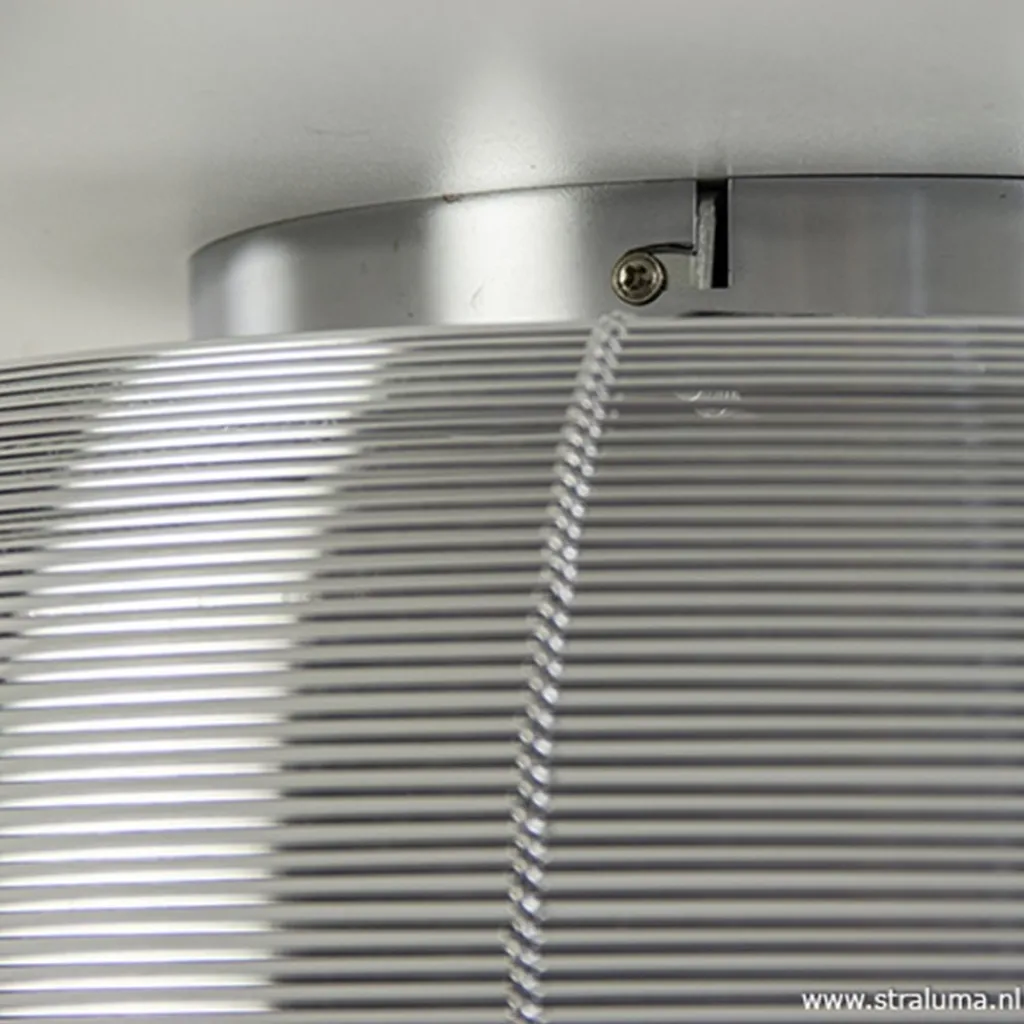 Straluma Plafondlamp-plafonnière glas en chroom> Draadlampen|Woonkamerlampen