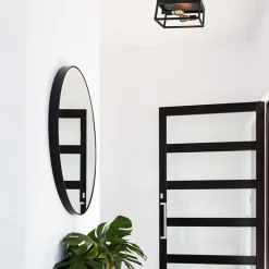 Straluma Plafondlamp/wandlamp zwart open frame></noscript> Wandlampen|Plafonnières