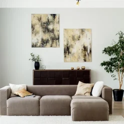 Straluma Plafondspot Bounce enkel rond zwart/goud><noscript><img width=