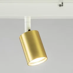 Straluma Plafondspot Bounce 4L balk wit/matgoud></noscript> Plafondlampen|Opbouwspots