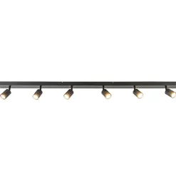 Straluma Plafondspot Bounce 6L 160cm zwart> Plafondlampen|Opbouwspots