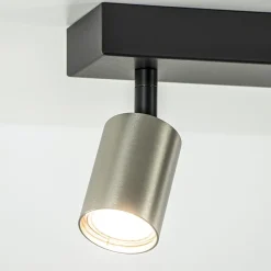 Straluma Plafondspot Bounce 2L zwart/rvs><noscript><img width=