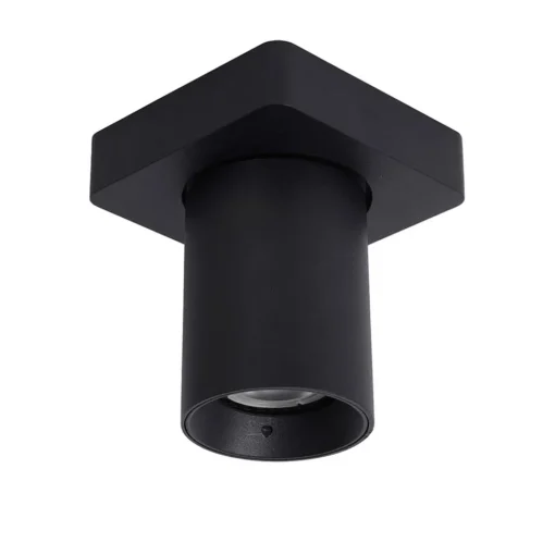 Straluma Plafondspot enkel tube zwart dim-to-warm> Plafondlampen|Opbouwspots
