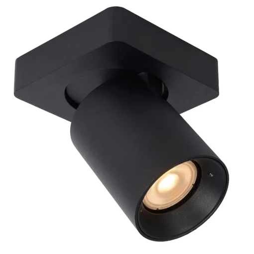 Straluma Plafondspot enkel tube zwart dim-to-warm> Plafondlampen|Opbouwspots