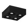 Straluma Plafondspot Eye box 4L zwart 3000k> Plafondlampen|Opbouwspots