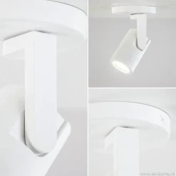 Straluma Plafondspot Halo 1L wit gu10><noscript><img width=