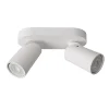 Straluma Plafondspot 2L wit incl.gu10 dtw> Plafondlampen|Opbouwspots