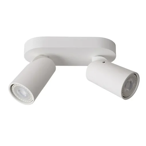 Straluma Plafondspot 2L wit incl.gu10 dtw> Plafondlampen|Opbouwspots