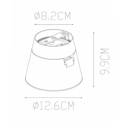 Straluma Plafondspot 1l zwart gu10-111></noscript> Plafondlampen|Opbouwspots