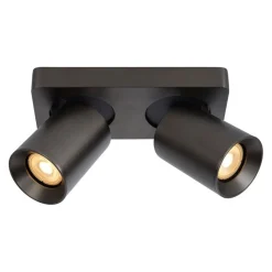 Straluma Plafondspot 2-lichts gunmetal incl. gu10> Plafondlampen|Opbouwspots