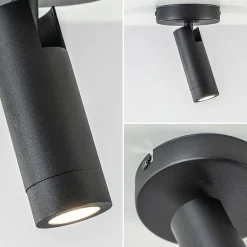 Straluma Plafondspot 1-lichts mat zwart/goud></noscript> Opbouwspots|Keukenverlichting