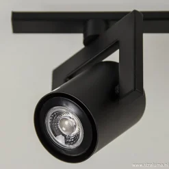 Straluma Plafondspot 3-lichts zwart incl.gu10></noscript> Plafondlampen|Opbouwspots