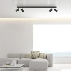 Straluma Plafondspot Pure Lines antraciet smart></noscript> Plafondlampen|Opbouwspots