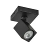 Straluma Plafondspot Quadro 1L zwart gu10> Opbouwspots|Woonkamerlampen