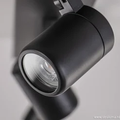 Straluma Plafondspot Rain 3L balk zwart gu10 IP44></noscript> Opbouwspots|Slaapkamerlampen