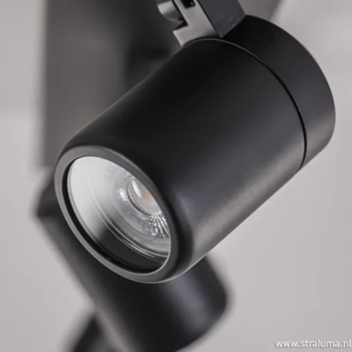 Straluma Plafondspot Rain 3L balk zwart gu10 IP44> Opbouwspots|Slaapkamerlampen