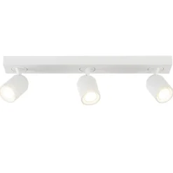 Straluma Plafondspot Razza 3L balk wit> Plafondlampen|Opbouwspots