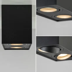 Straluma Plafondspot Rebel box 2l zwart gu10></noscript> Opbouwspots|Keukenverlichting