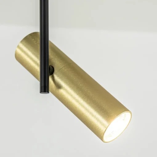 Straluma Plafondspot Trend 2L zwart/goud mini gu10> Opbouwspots|Woonkamerlampen