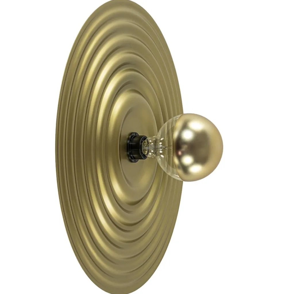 Straluma Plafond/wandlamp Saturn 56cm matgoud> Plafondlampen|Wandlampen